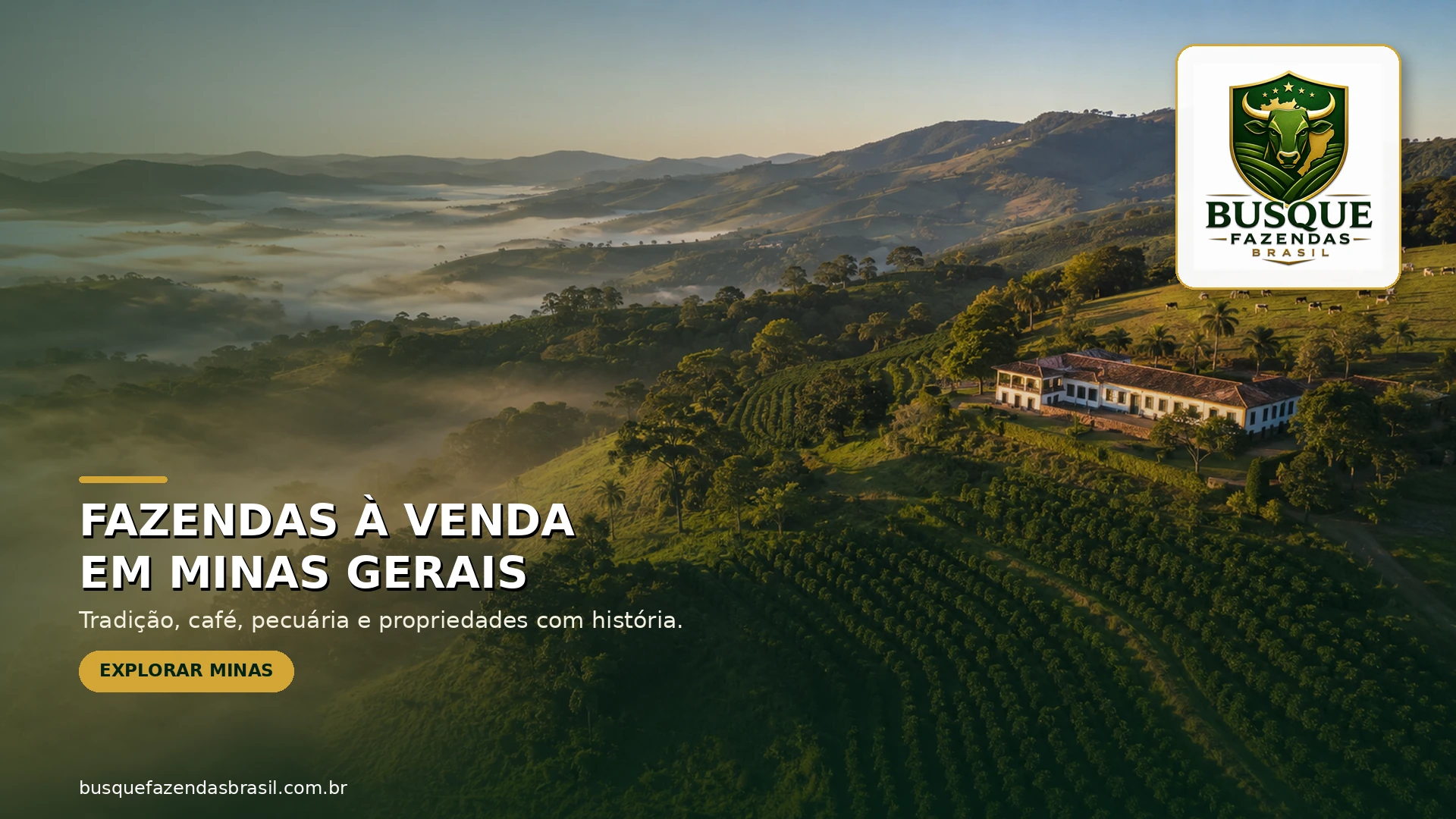 Fazendas em Minas Gerais